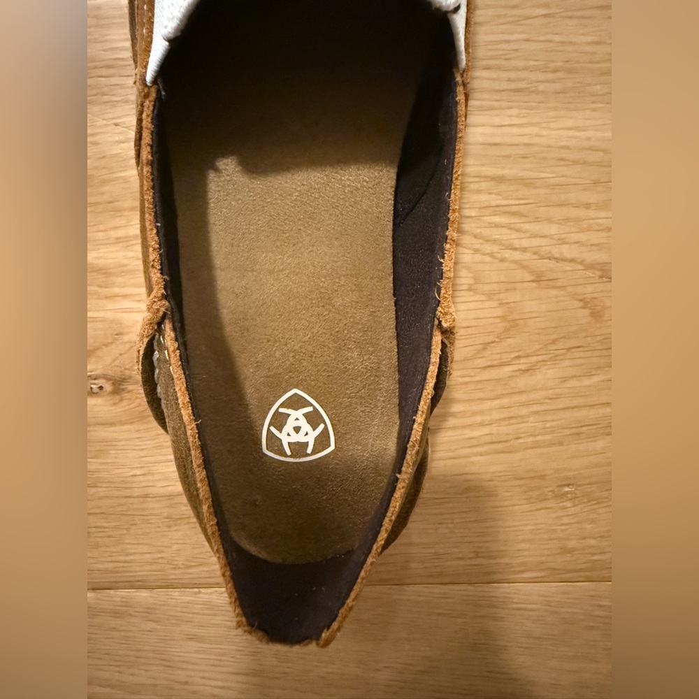 Ariat Cruiser Slip-On Shoes – Caramel / Mexico Print – Women’s Size 6 - Picture 8 of 8